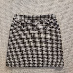 Vintage Ann Taylor Houndstooth skirt